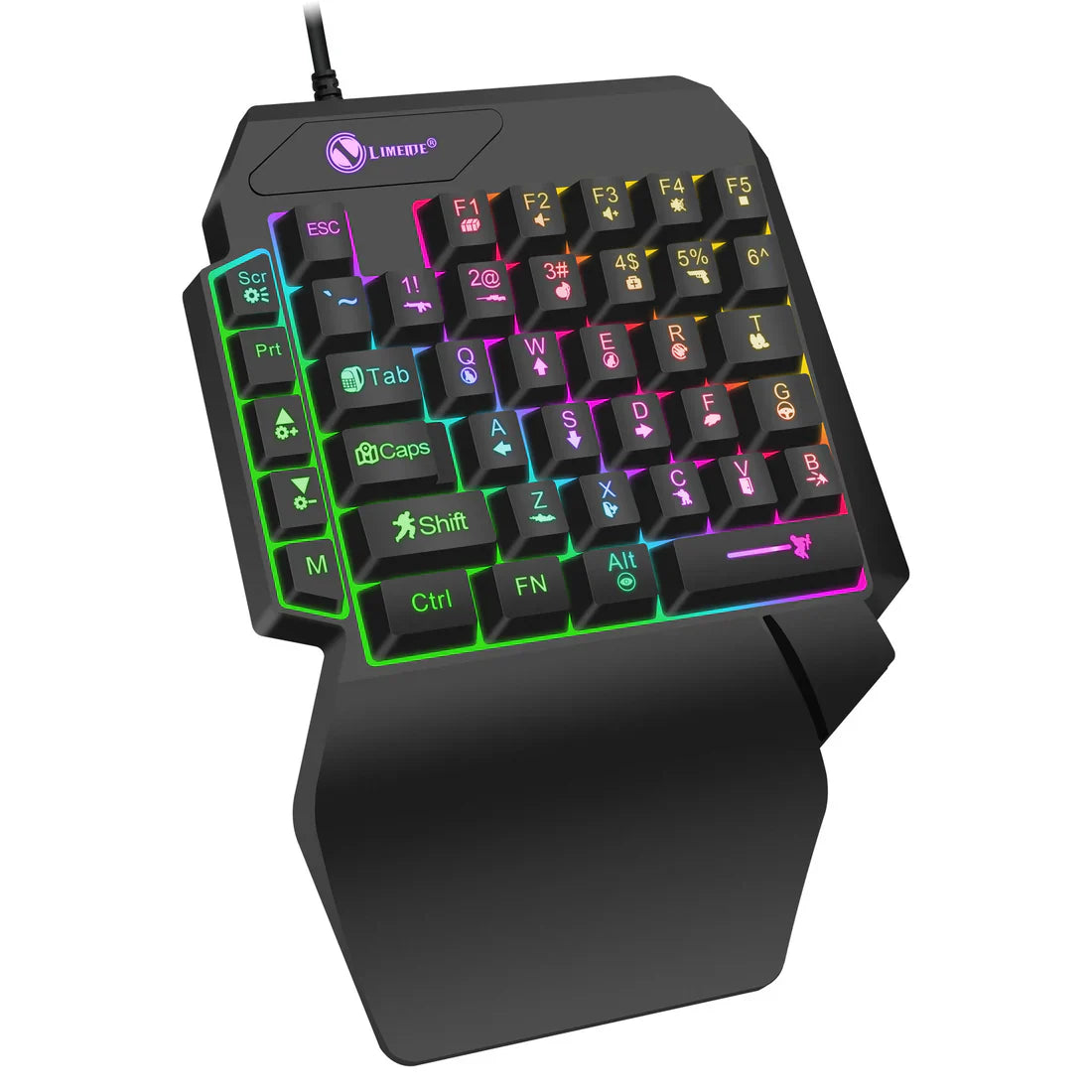 Luminous Gaming Mechanical Keyboard Mouse Converter